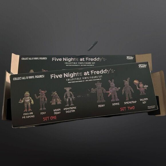 NEW 2016 Funko Five Nights At Freddy’s FNAF Collectible Vinyl Figure Set 1 - Picture 3 of 7